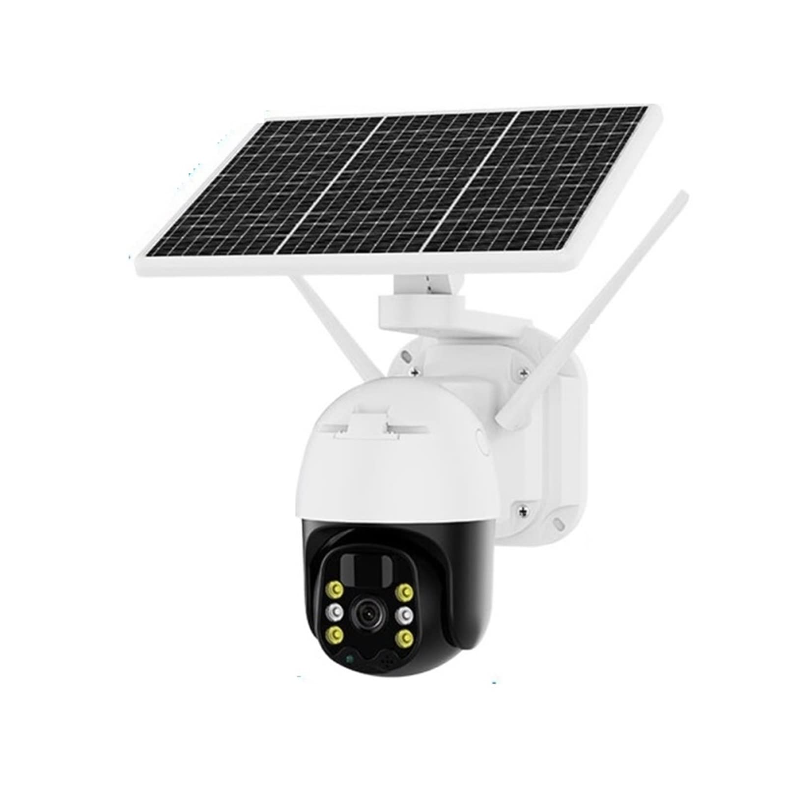 4G Solar Security Camera Outdoor - 1080P Wireless WiFi Surveillance Cam with PIR Motion Detection & SIM Card Support - Battery Powered for Home, Farm, and Business Security
