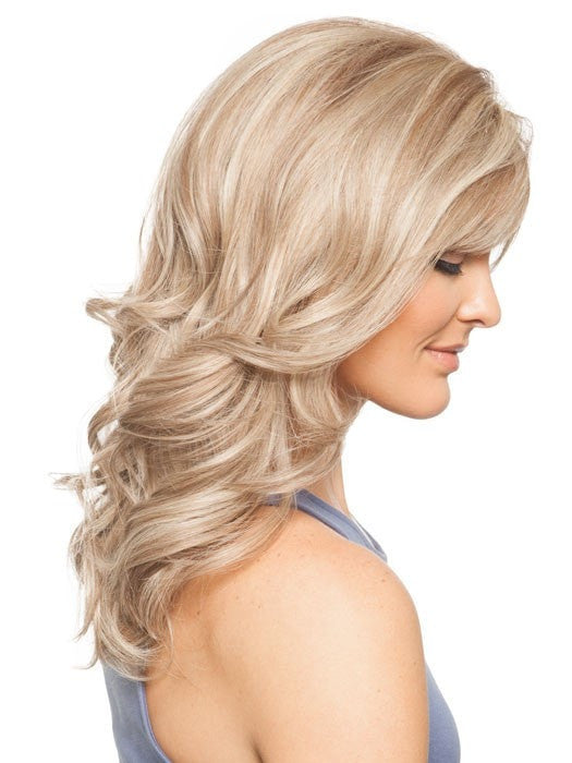 Amber Human Hair Wig with Mono Top - Natural Look & Comfortable Fit for Daily Wear, Cosplay, and Special Occasions