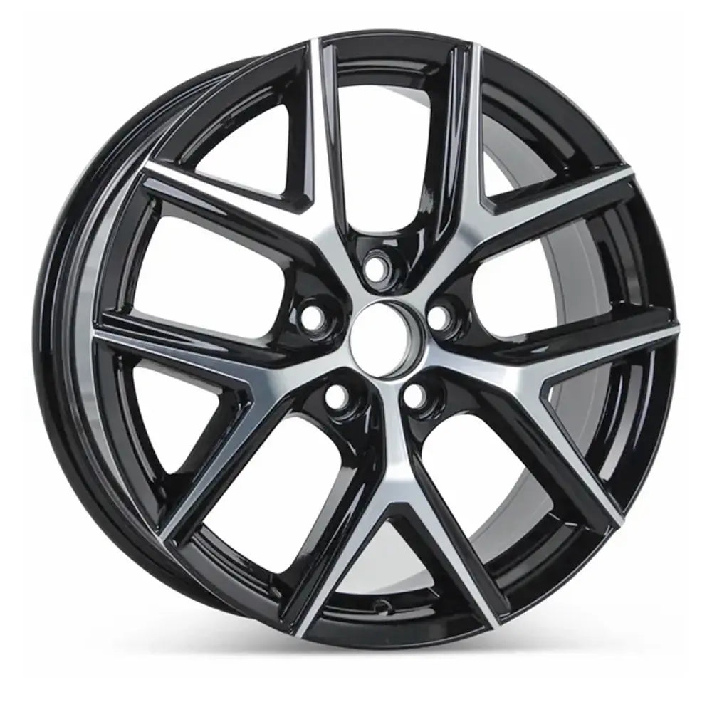 18 Inch Toyota RAV4 Wheel Replacement - Machined Black Replica Rim 75201-4261142700 | Perfect for Off-Roading, Winter Tires & Custom Car Upgrades