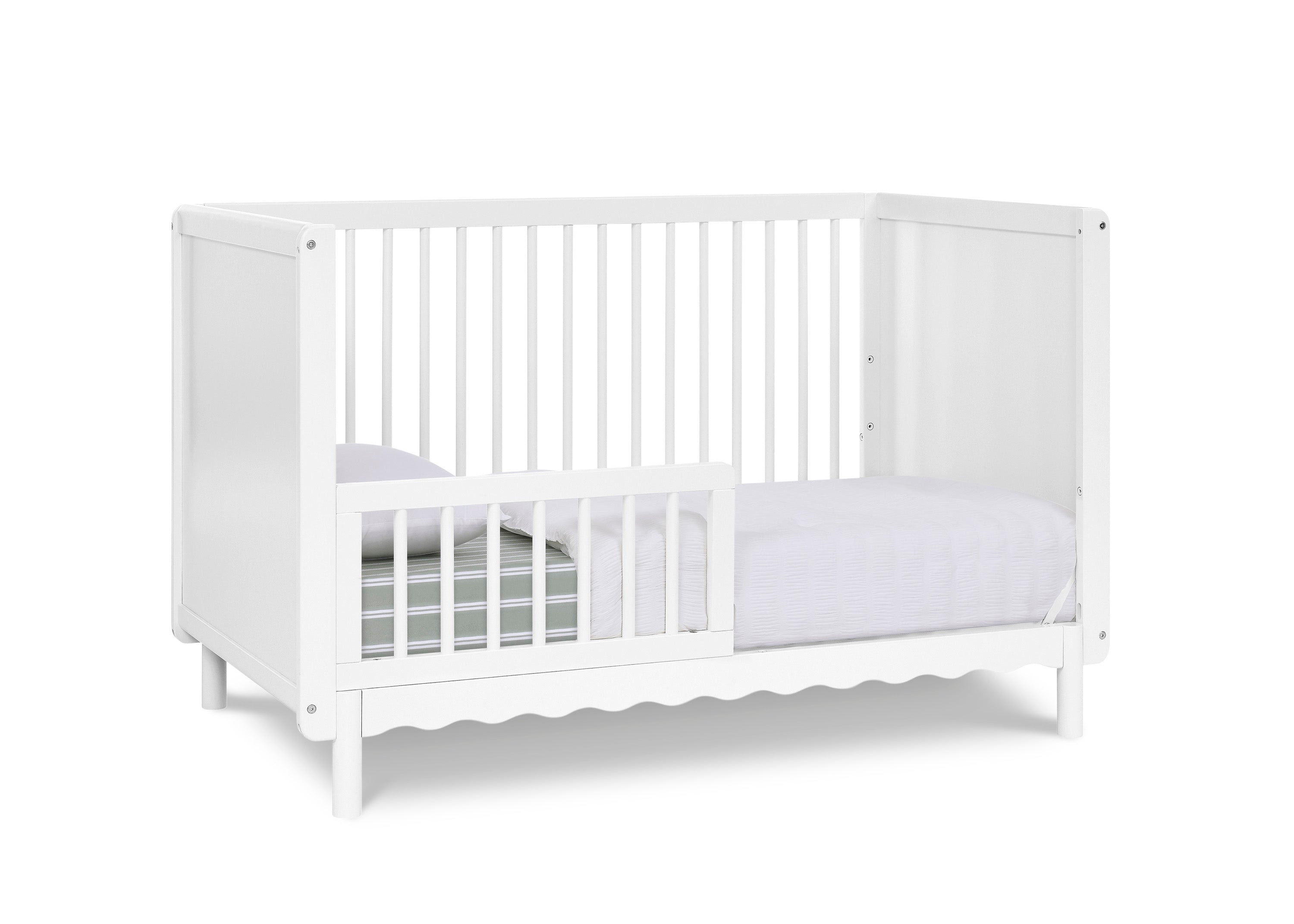 William 4-in-1 Convertible Baby Crib - Greenguard Gold Certified, Toddler Bed & Daybed - Safe Nursery Furniture for Newborns to Kids | Perfect for Modern Nursery, Bedroom & Daycare