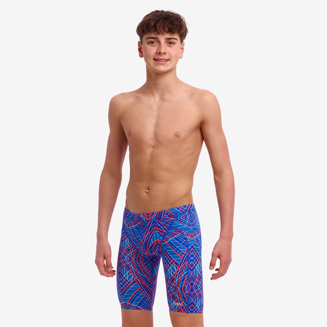 Boys' Swim Training Jammers - High Performance Swimwear for Competitive Swimmers & Water Sports | Perfect for Swim Practice, Lap Swimming & Triathlon Training