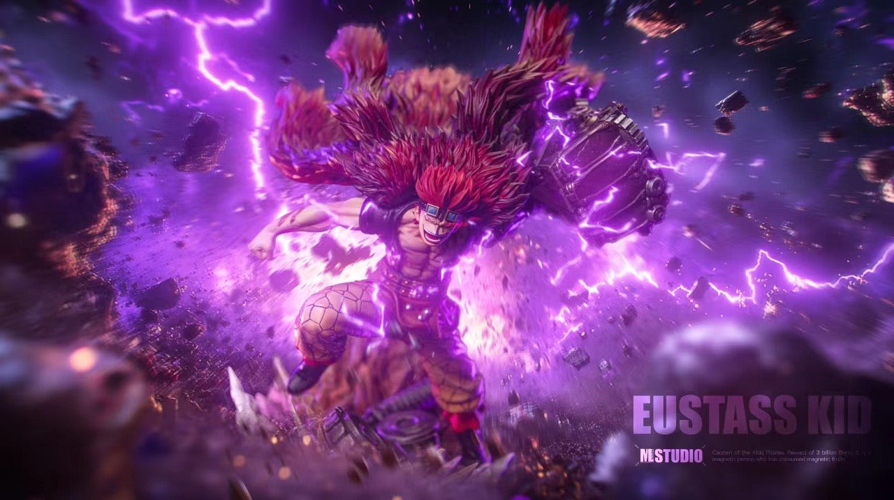 ML Studio Awakened Eustass Kid One Piece Anime Figure - Collectible Action Figure for Fans, Perfect for Display, Gifts, and Cosplay
