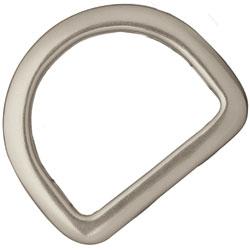 Stainless Steel Bevel Cast D-Ring for Rigging, Marine, and Outdoor Use - Heavy Duty Hardware for Boating, Climbing, and Industrial Applications