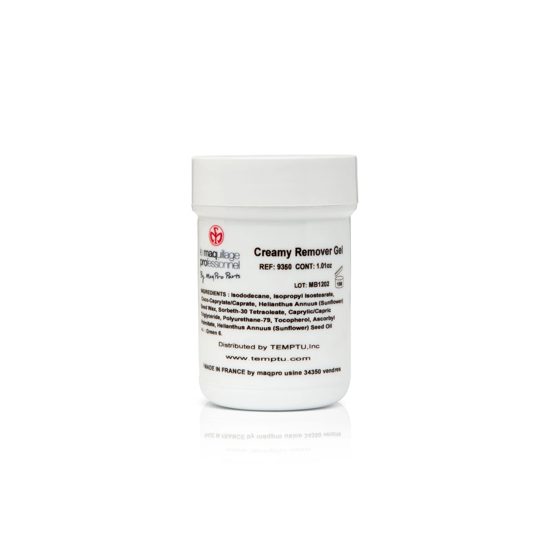 Temptu Creamy Makeup Remover Gel - Gentle & Effective for Sensitive Skin | Perfect for Daily Cleansing & Professional Use