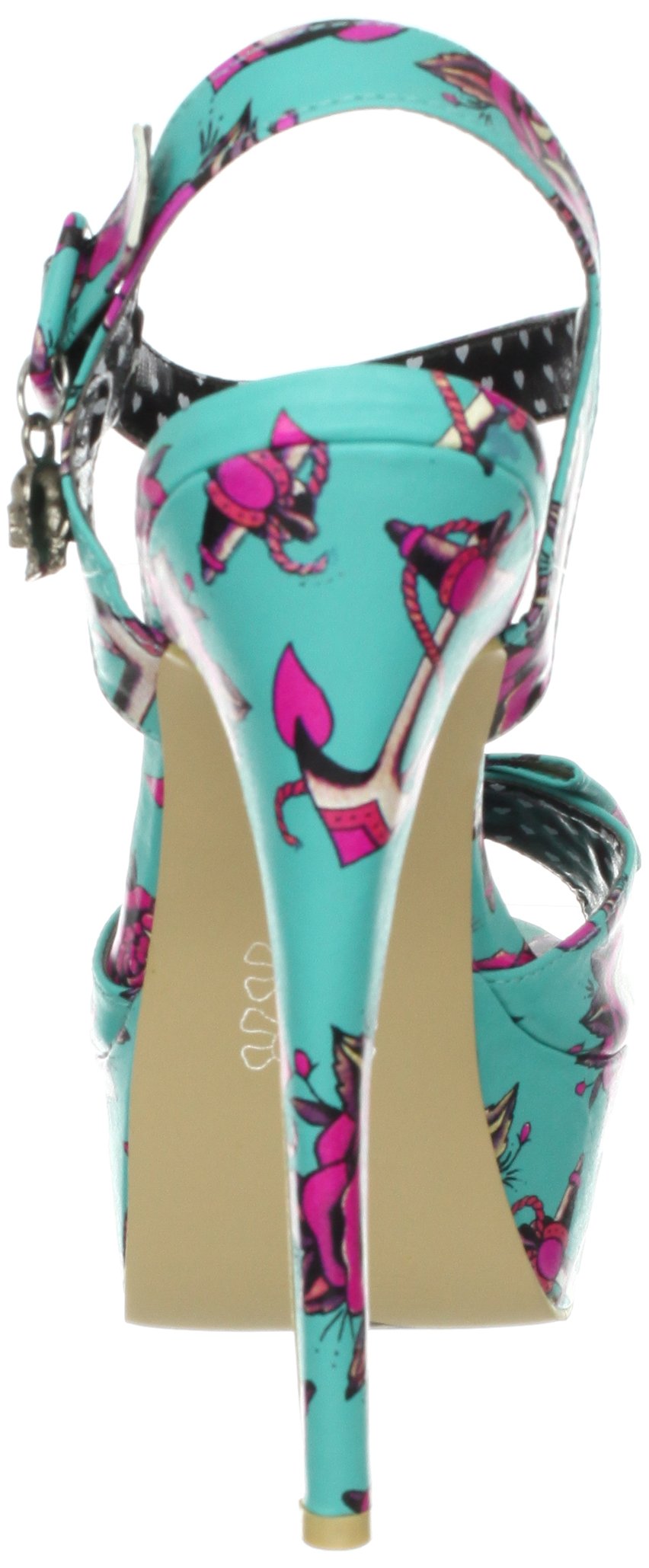 Iron Fist Women's Love Me Now Platform Sandal - Chunky Heel Comfortable Summer Shoes for Casual Outings, Beach & Music Festivals
