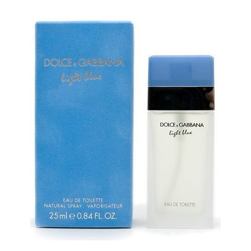 Dolce & Gabbana Light Blue Eau de Toilette 25ml for Women - Fresh Citrus Floral Perfume for Daytime & Summer Wear