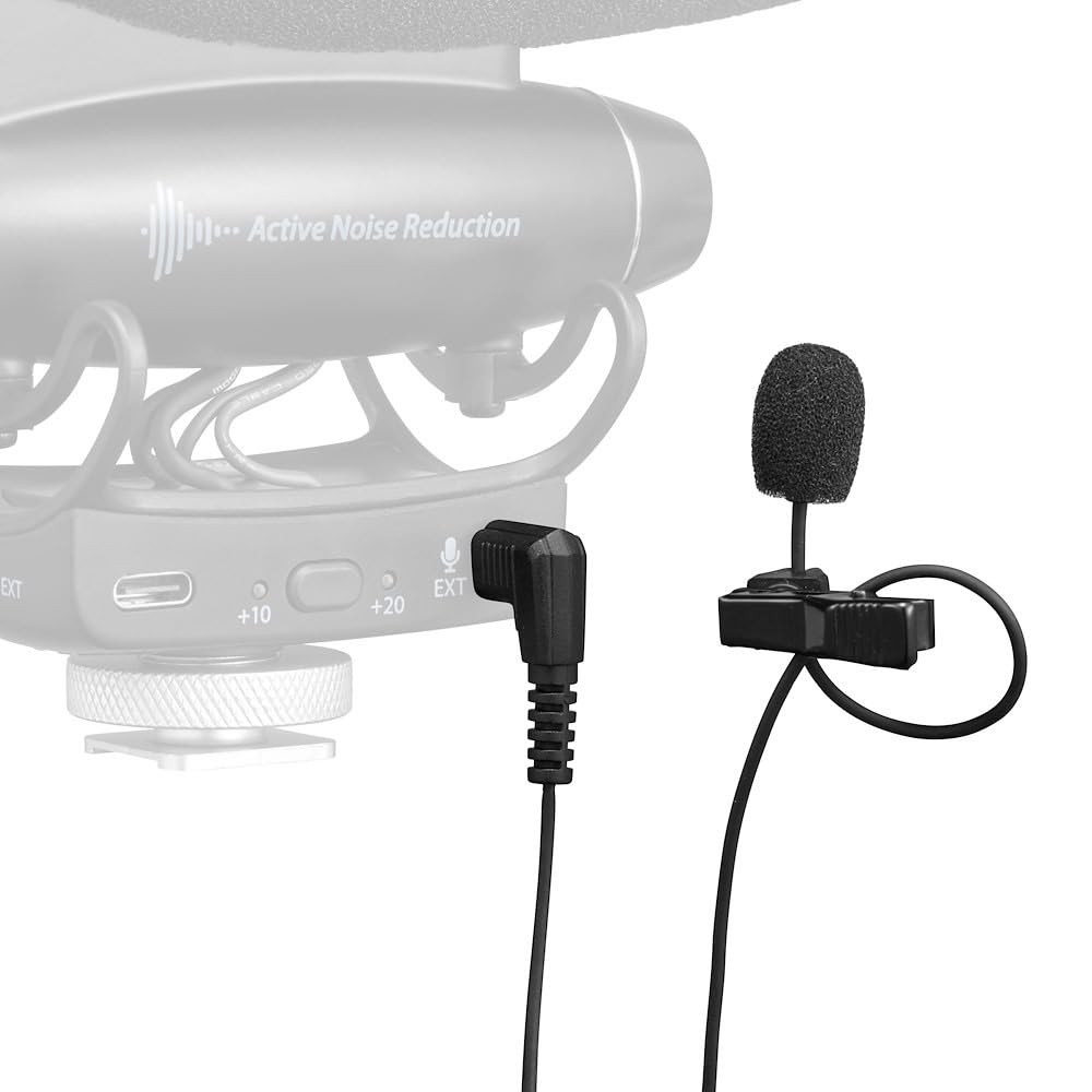 Joby Wavo Lav PRO Professional Omnidirectional Lavalier Microphone - Pro-Grade Miniature Capsule, Wearable Clip-On Mic for Camera, Smartphone, DSLR - Perfect for Vlogging, Live Streaming, Interviews & Podcasting - 2.5m Black Cable (Ideal for Content Creators, YouTubers & Broadcasters)