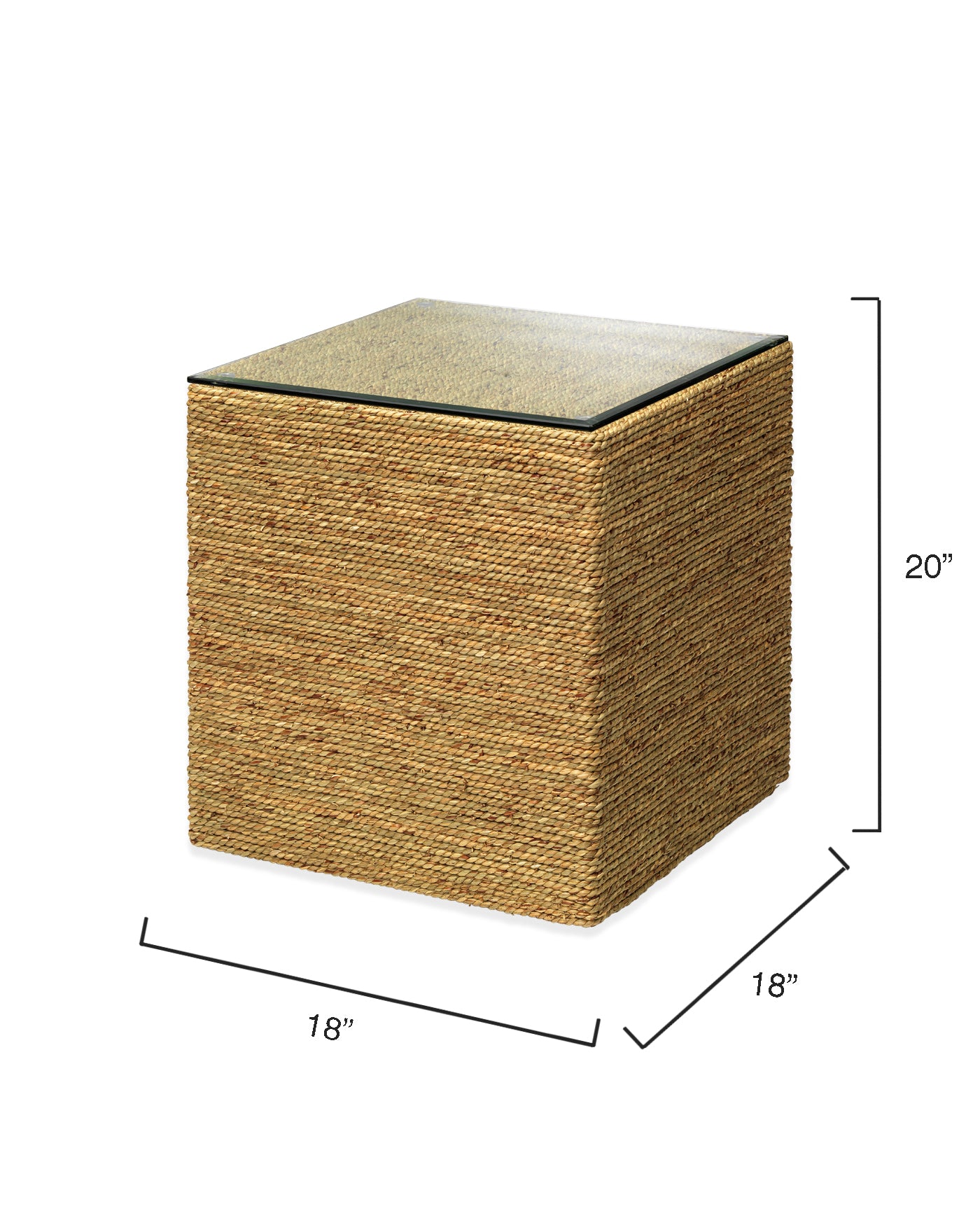 Modern Square Side Table - Small End Table with Sturdy Metal Legs for Living Room, Bedroom, or Office - Perfect for Holding Lamps, Books, and Drinks