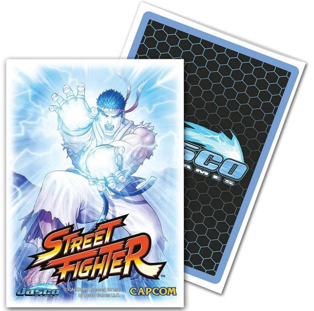 Dragon Shield Limited Edition Art Classic Sleeves - Street Fighter Ryu | Premium Card Protectors for MTG, Pokémon & Board Games | Perfect for Collectors & Competitive Play