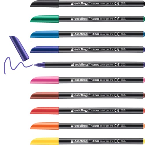Black, Red, Blue, Green, Yellow, Orange, Brown, Violet, Pink, Blue (Light Blue)