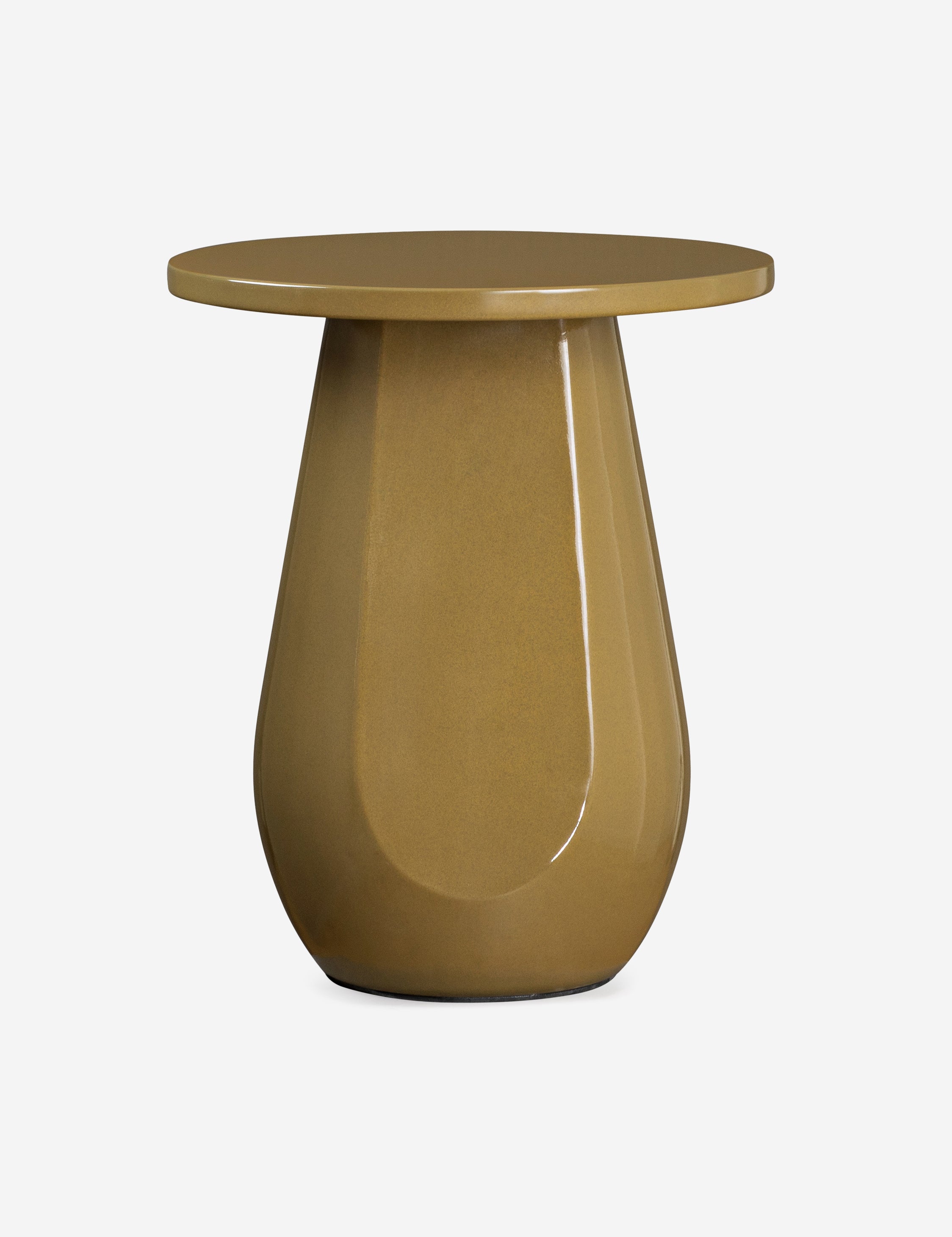 Terrell Round Side Table for Indoor & Outdoor Use - Patio, Garden, Living Room, Deck Furniture Accent Piece