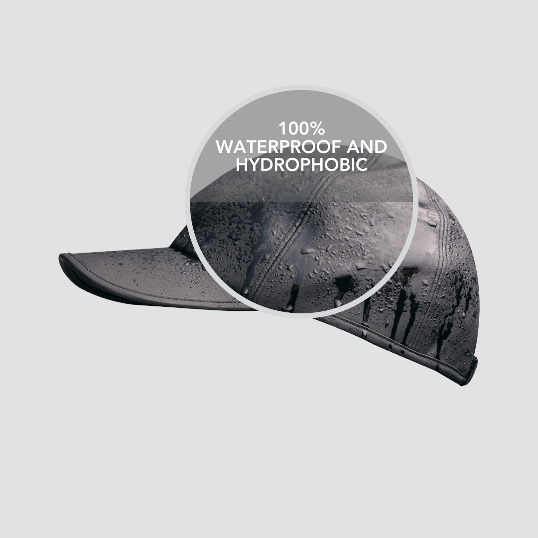Waterproof Satin-Lined Baseball Cap for Men - UV Protection & Hair Protection - Perfect for Outdoor Activities, Running, Hiking & Rainy Days