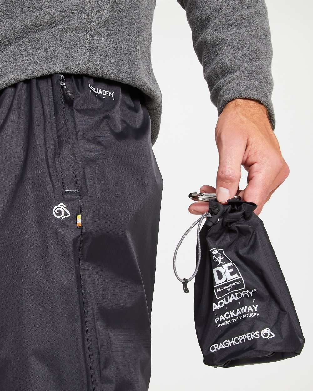 Craghoppers Ascent Waterproof Over Trousers for Men & Women - Lightweight Rain Pants for Hiking, Camping & Outdoor Adventures