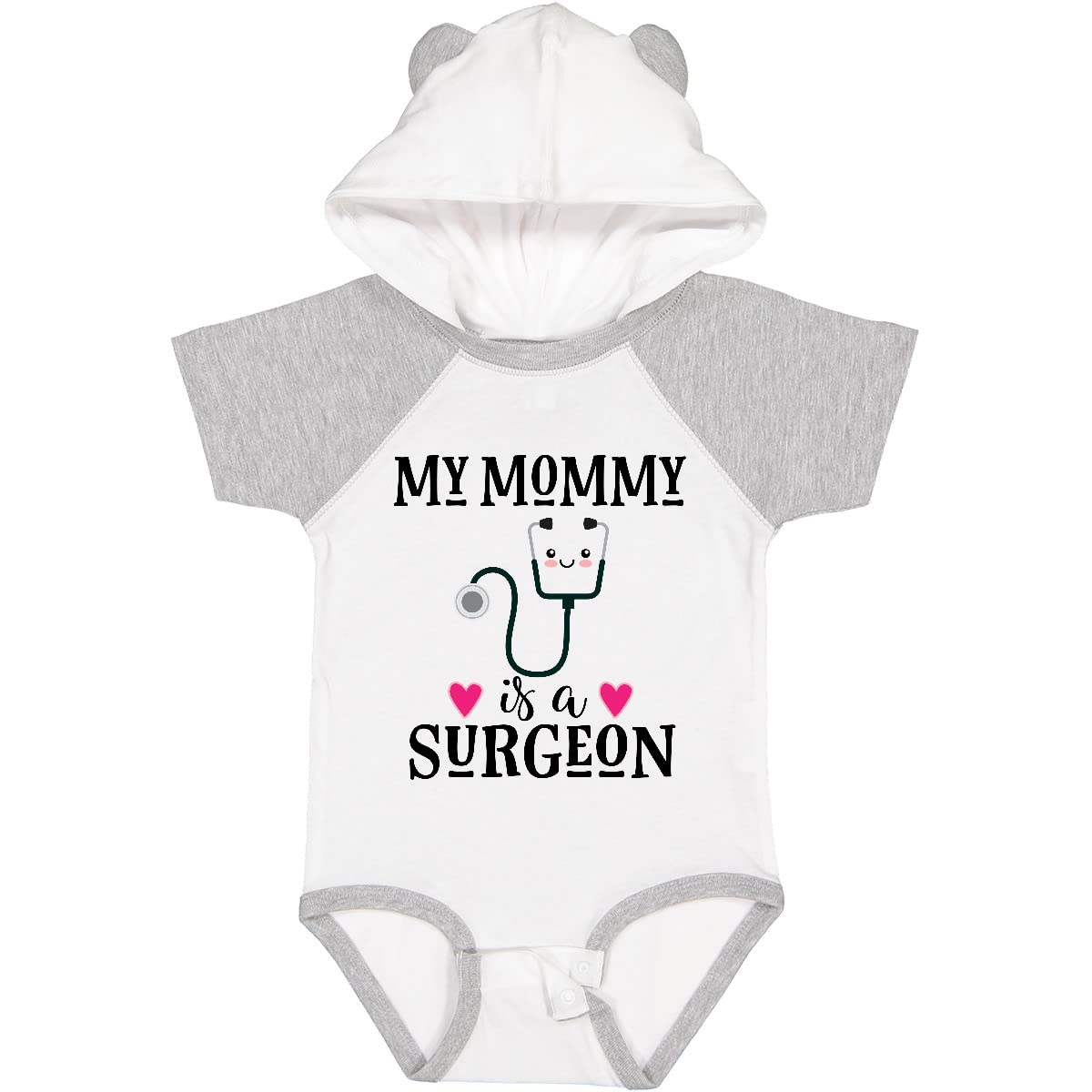 Inktastic Surgeon Mom Baby Gift - Cute & Comfortable Baby Bodysuit for Newborns & Infants - Perfect for Doctor Moms, Hospital Visits & Family Photos