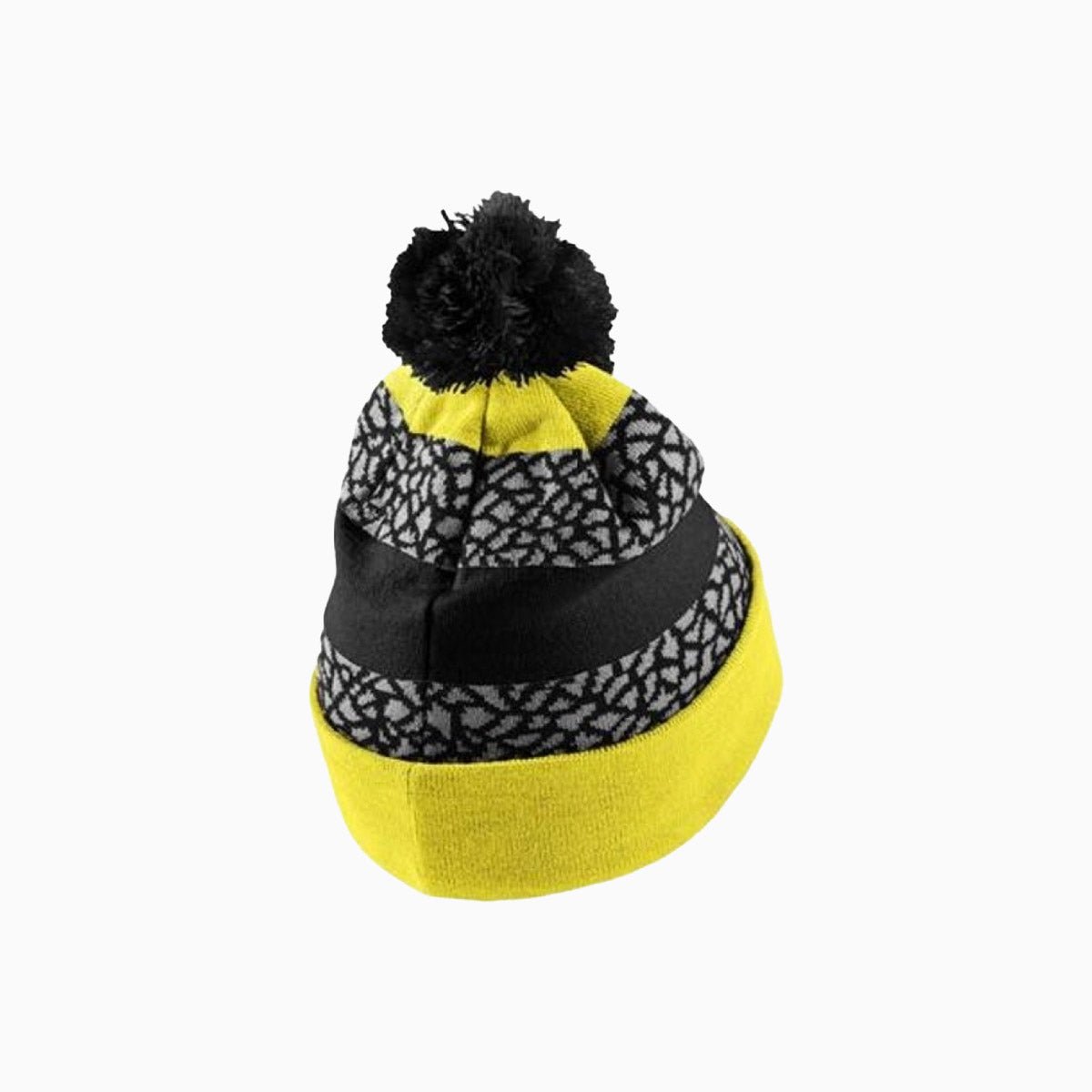 Jordan Jumpman Striped Beanie Hat - Winter Knit Skull Cap for Men & Women - Perfect for Basketball Games, Outdoor Sports & Cold Weather Fashion