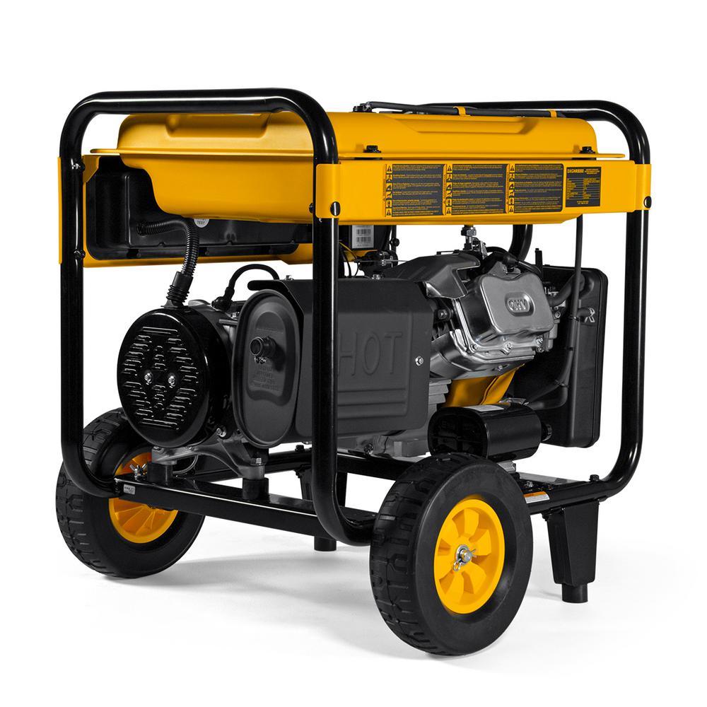 **Dewalt DXGNR8000 8000W/10000W Portable Generator with Auto Idle & CO Protect - Electric Start, Reliable Power for Home, Jobsite & Outdoor Use**