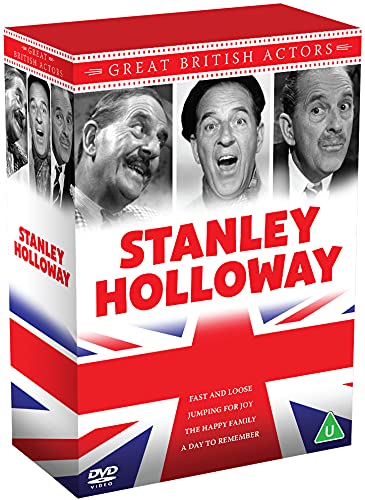 Stanley Holloway DVD Box Set - Classic British Comedy Collection (2021) | Perfect for Movie Nights & Vintage Entertainment Lovers