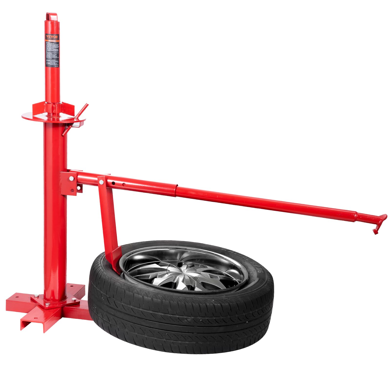 VEVOR Manual Tire Changer with Bead Breaker - Portable Hand Tool for 203-406mm (8-16 Inch) Tires - Ideal for Car, Motorcycle & ATV Tire Repair at Home or Garage