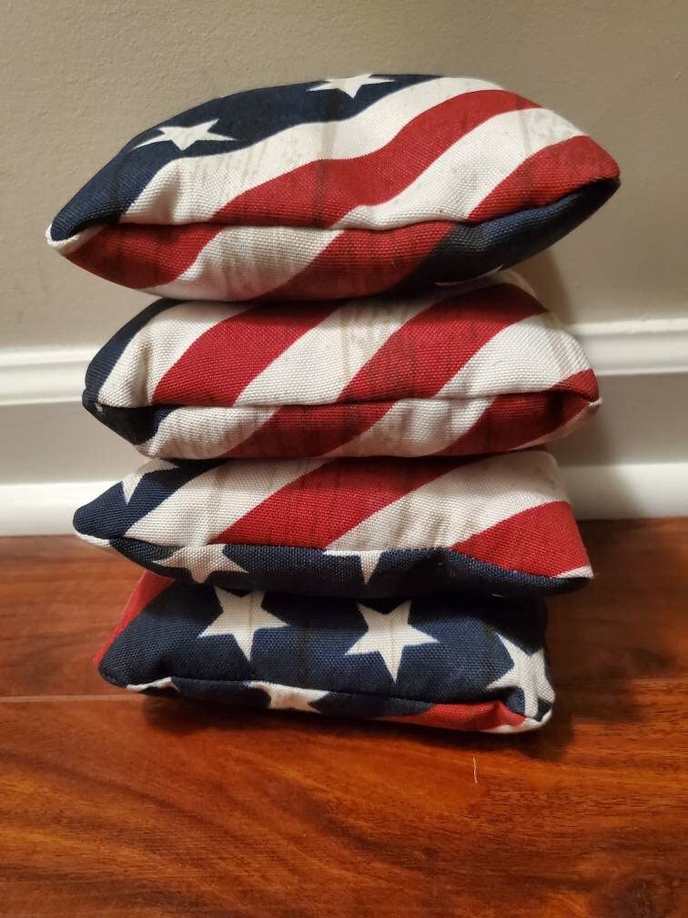 Premium USAF Cornhole Bags Set of 8 - Official Air Force Design - Perfect for Backyard Games, Tailgating & Military-Themed Parties