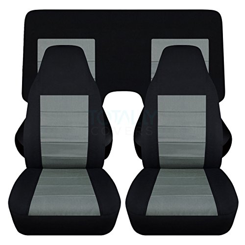 Black and Steel Gray
