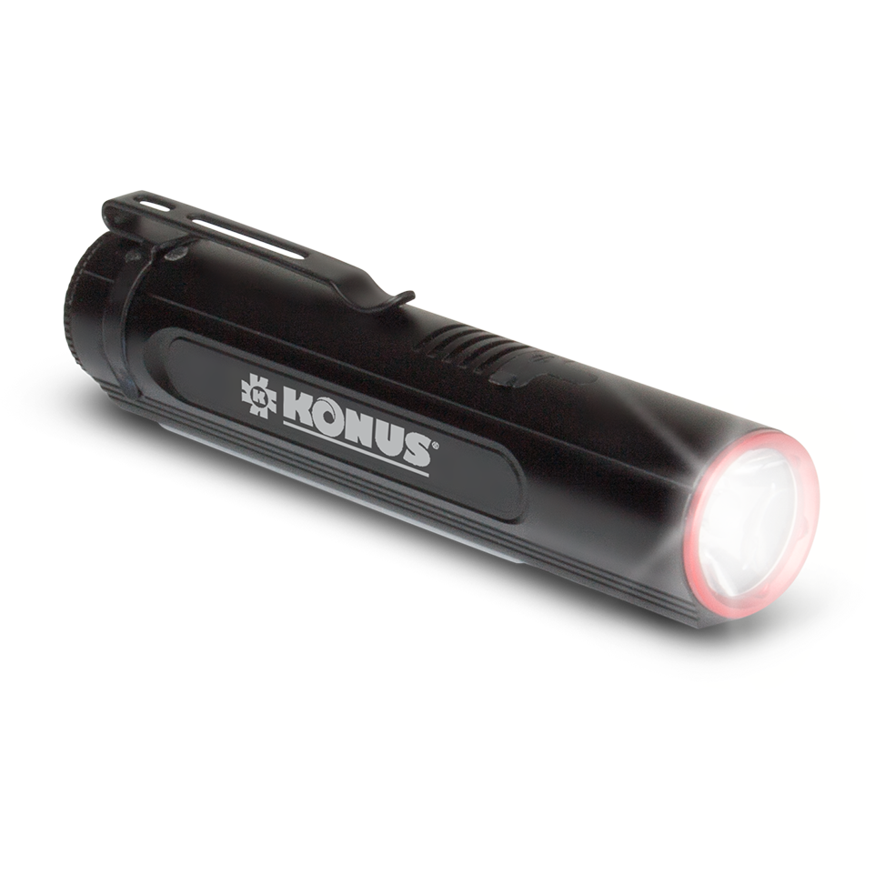 Konuslight 2000 Lumens Rechargeable LED Flashlight - Bright Waterproof Camping Light for Hiking, Emergency & Outdoor Adventures