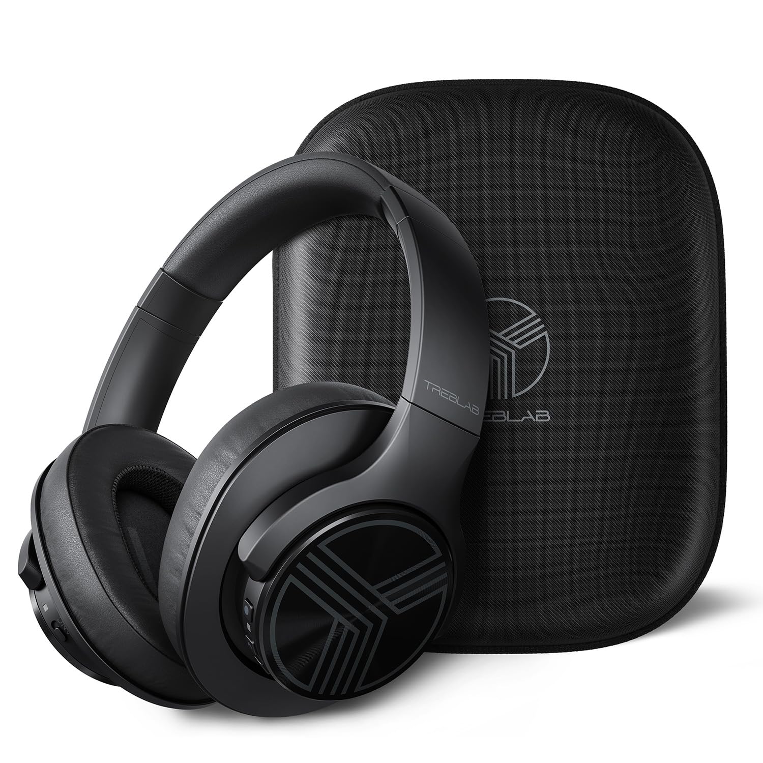 TREBLAB Z2 Wireless Bluetooth Over-Ear Headphones with Active Noise Cancelling, 35H Battery Life - Premium Sound for Travel, Work & Gym | X3 Pro True Wireless Earbuds with Bluetooth 5.3, 145H Playtime - Ideal for Running, Sports & Daily Commute