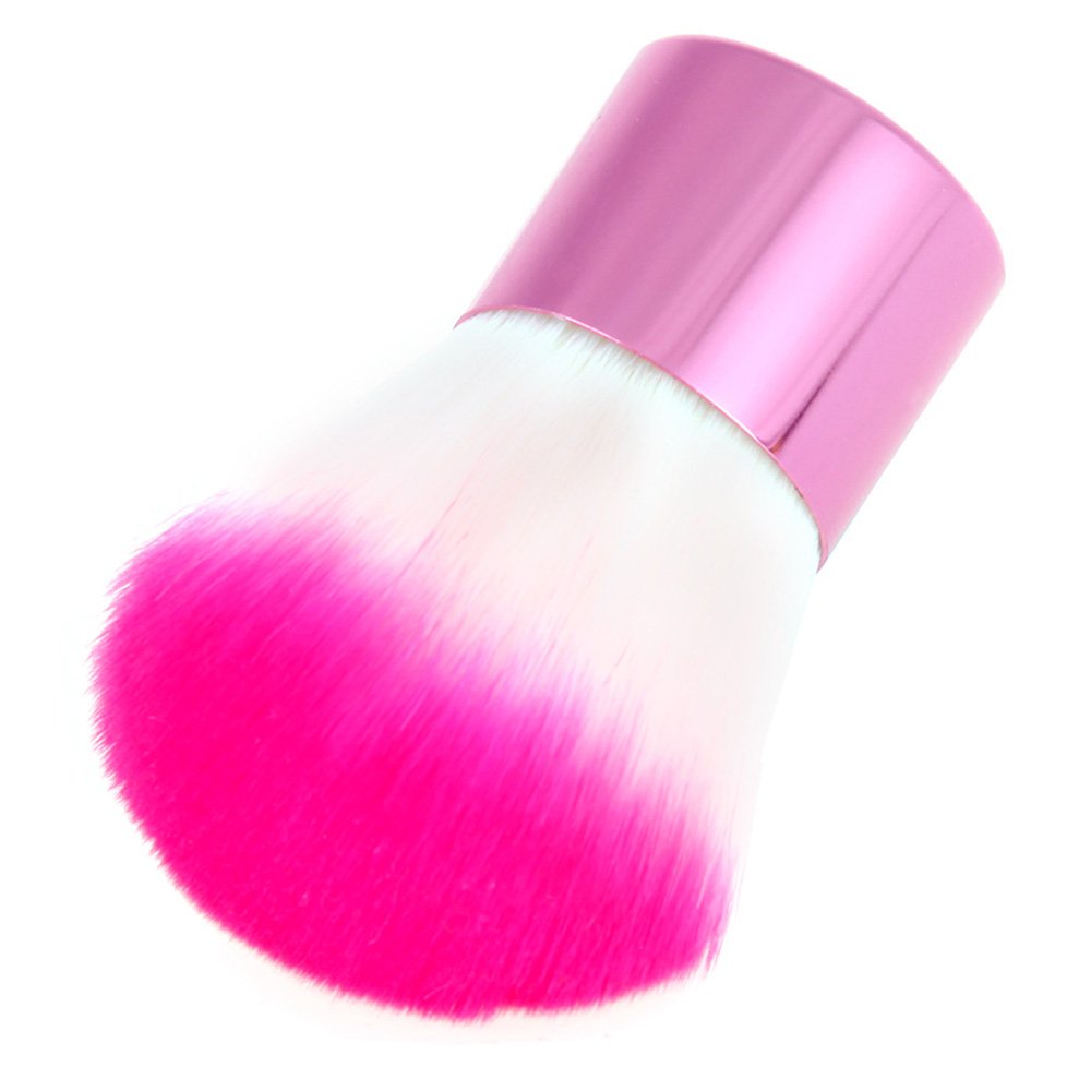 Professional Blusher Brush for Foundation & Face Powder - Soft Rose Makeup Brush for Contouring, Highlighting & Blending - Perfect for Everyday Makeup & Professional Looks
