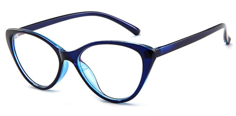 Brightzone Women's Full Rim Cat Eye Acetate Eyeglasses C885 - Stylish Retro Frames for Women, Lightweight & Durable, Perfect for Office, Reading & Fashion Accessories