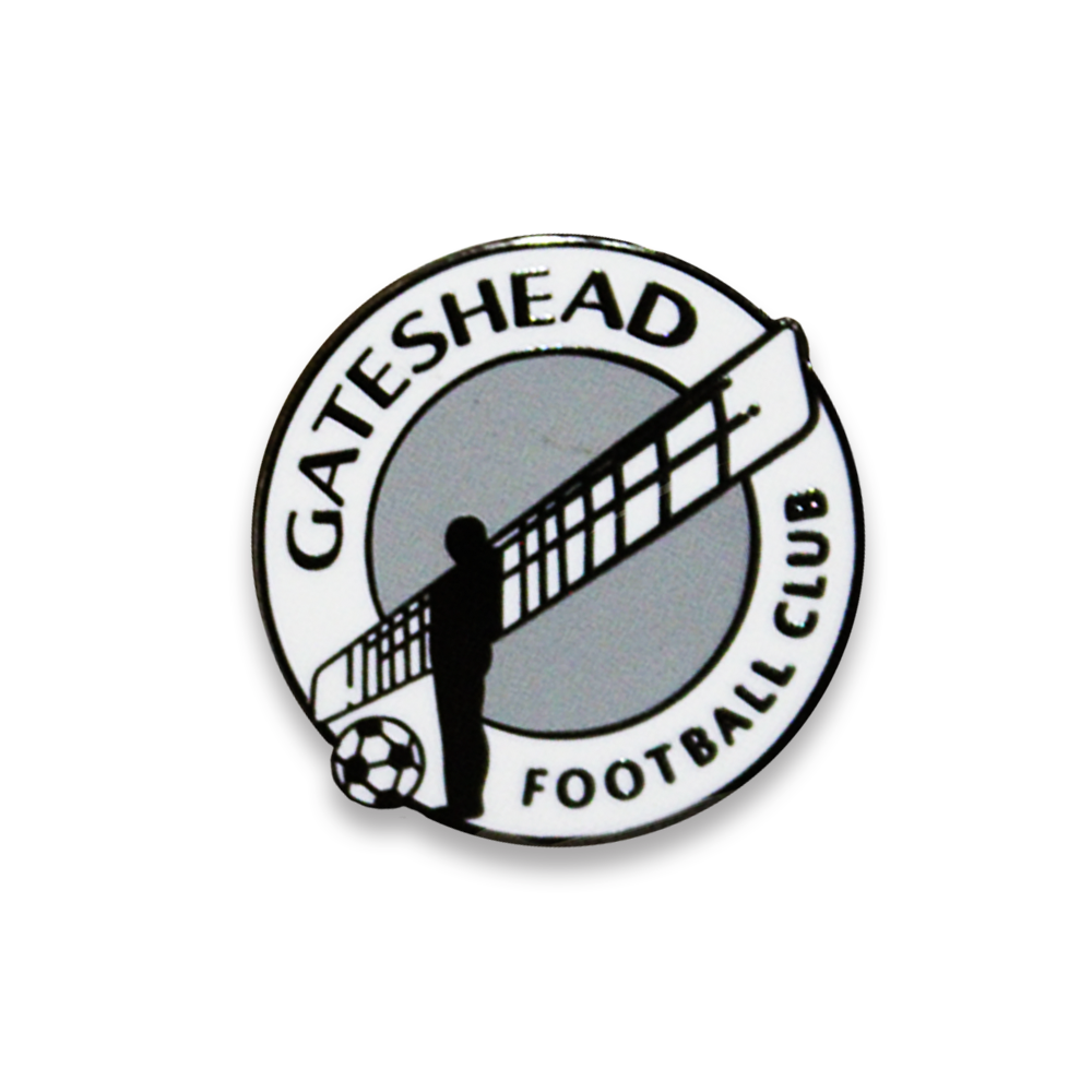 Gateshead FC Pin Badge - Official Collectible Enamel Lapel Pin for Football Fans - Perfect for Jerseys, Hats, Bags & Memorabilia Display