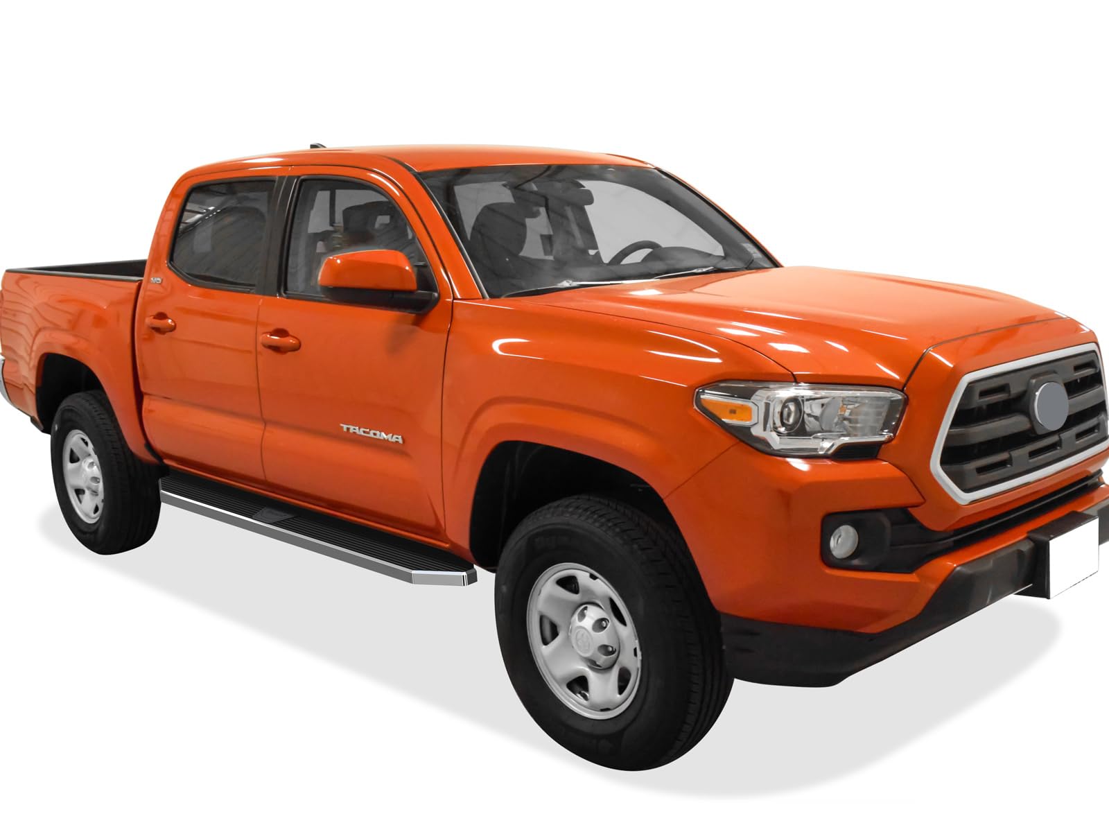 Polished Stainless Steel Running Boards for 2005-2023 Toyota Tacoma Double Cab - 6