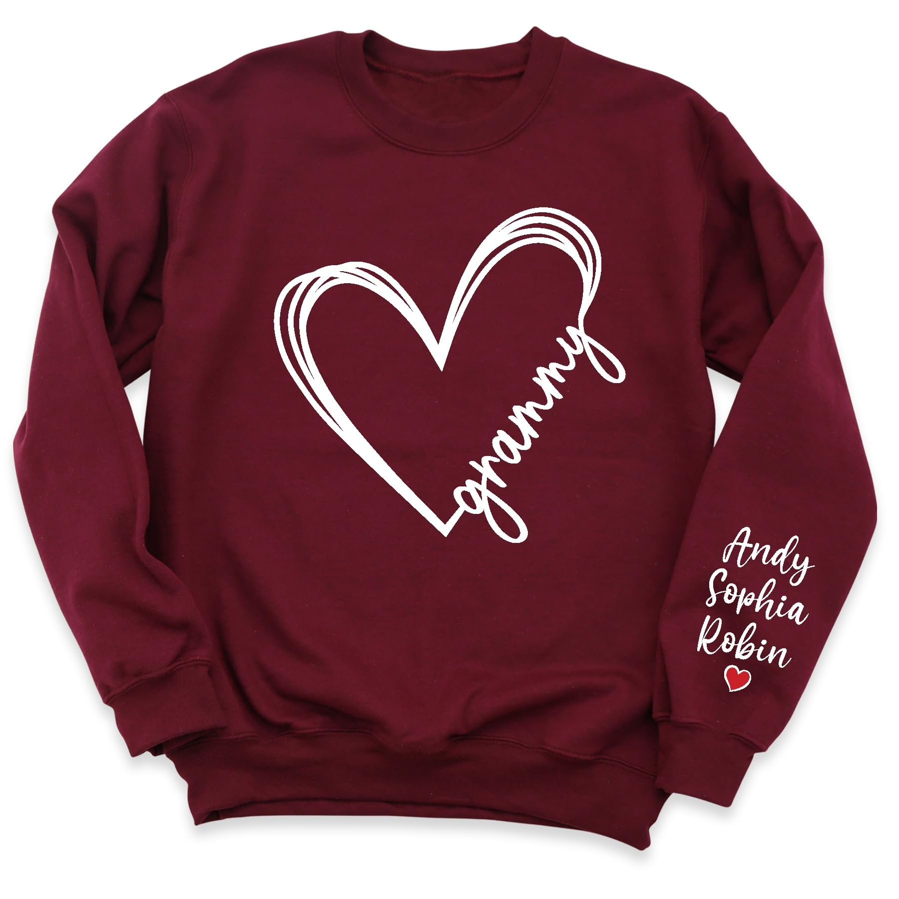 Grammy Sweatshirt & Grandma T-Shirt - Perfect Gift for Mother's Day, Valentine's Day & New Moms | Cozy Nana Hoodie & Cute Grammy Shirt for Grandmothers | Ideal for Family Gatherings, Birthday Celebrations & Casual Wear