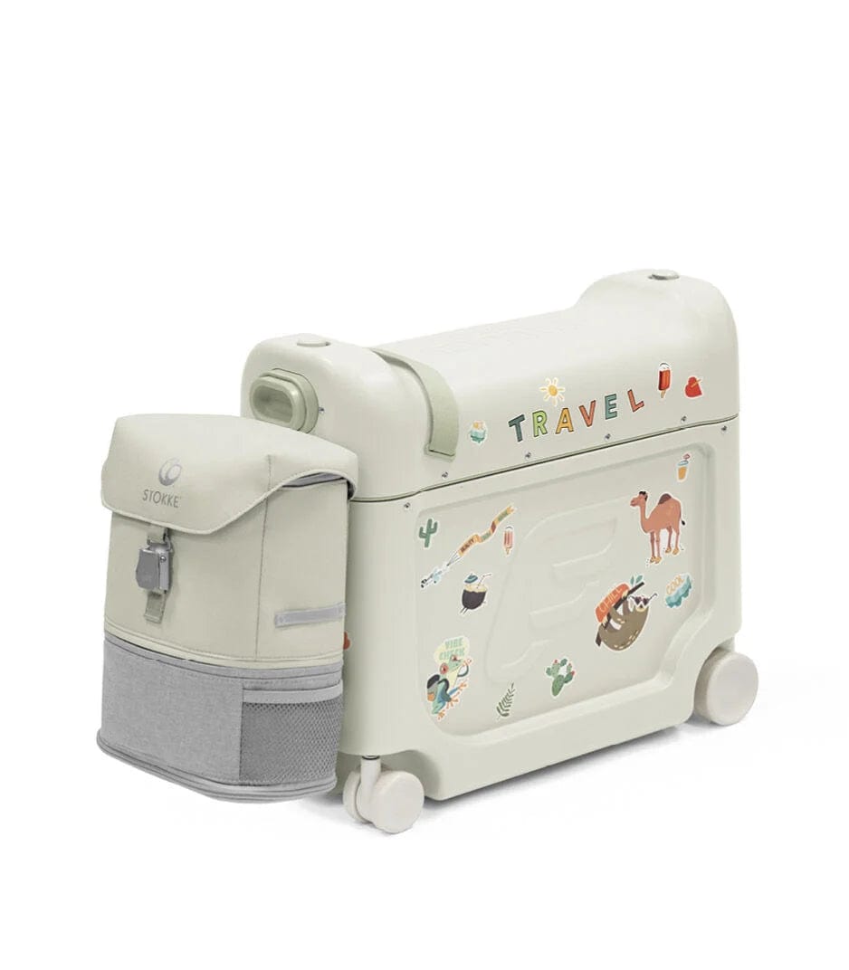 Stokke by JetKids BedBox & Crew Backpack Travel Bundle – Kids In-Flight Sleep Solution & Carry-On Essentials for Airplane Travel