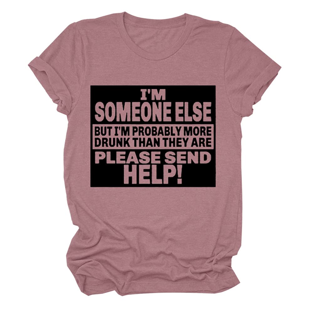 Funny Graphic T-Shirt for Women - 'If Found Drunk Please Return' Humorous Tee - Perfect Gift for Friends - Great for Parties, Girls' Night Out & Casual Wear