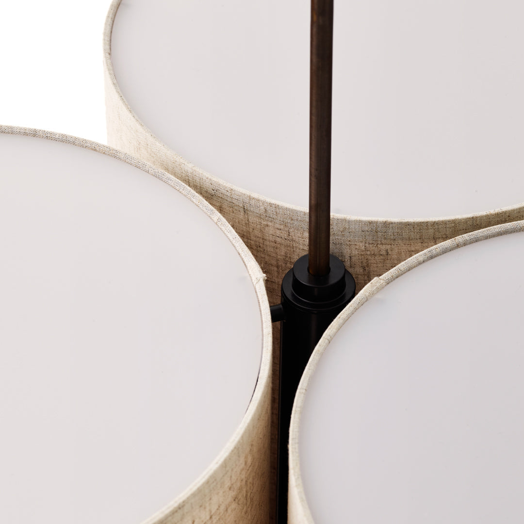 Hashira Cluster Pendant Lamp - Modern Ceiling Light Fixture for Dining Room, Kitchen Island & Living Room Decor