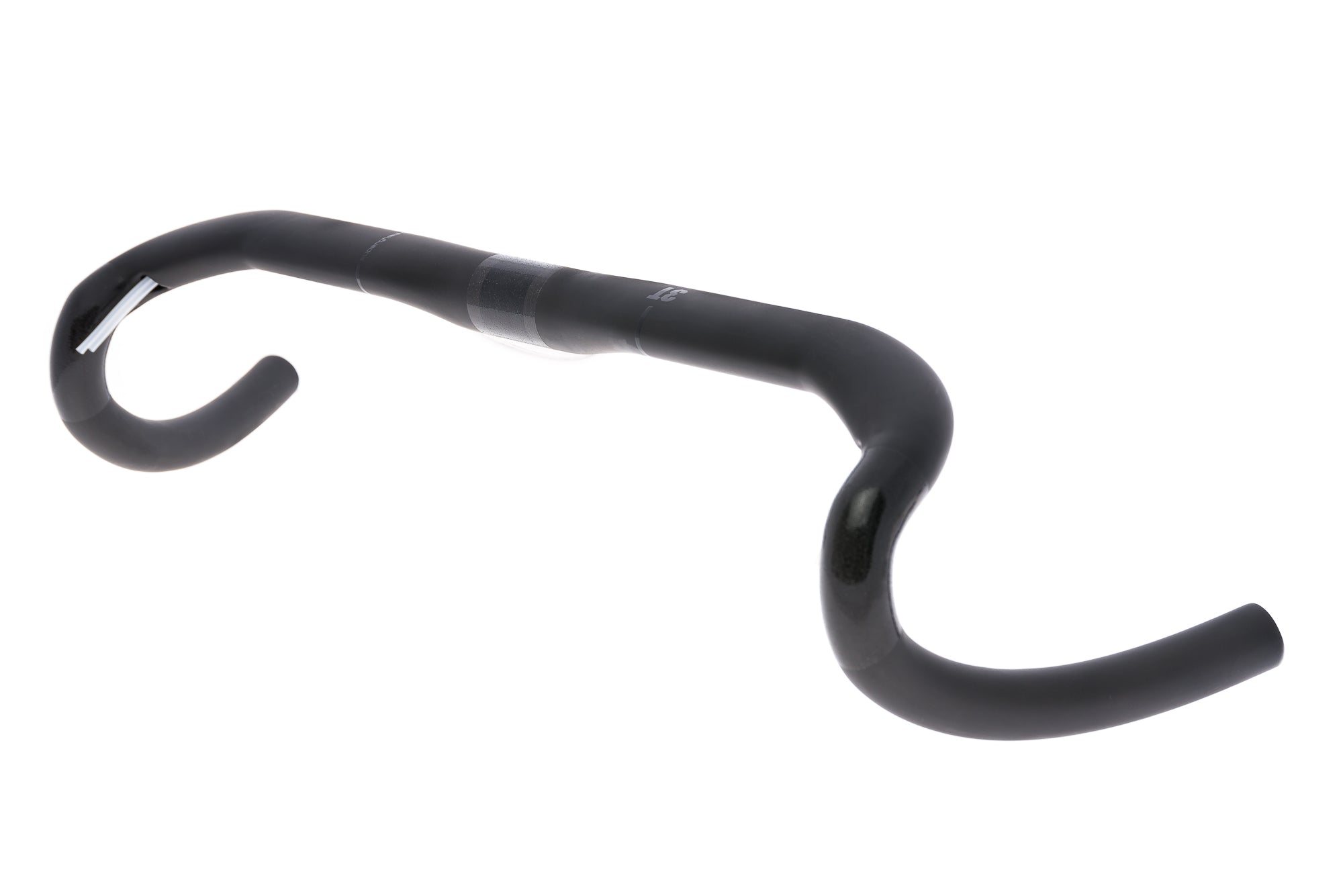 3T Superghiaia Team Stealth Handlebar 31.8mm x 44cm Carbon Black - Lightweight Carbon Fiber Road Bike Handlebar for Racing & Performance Cycling