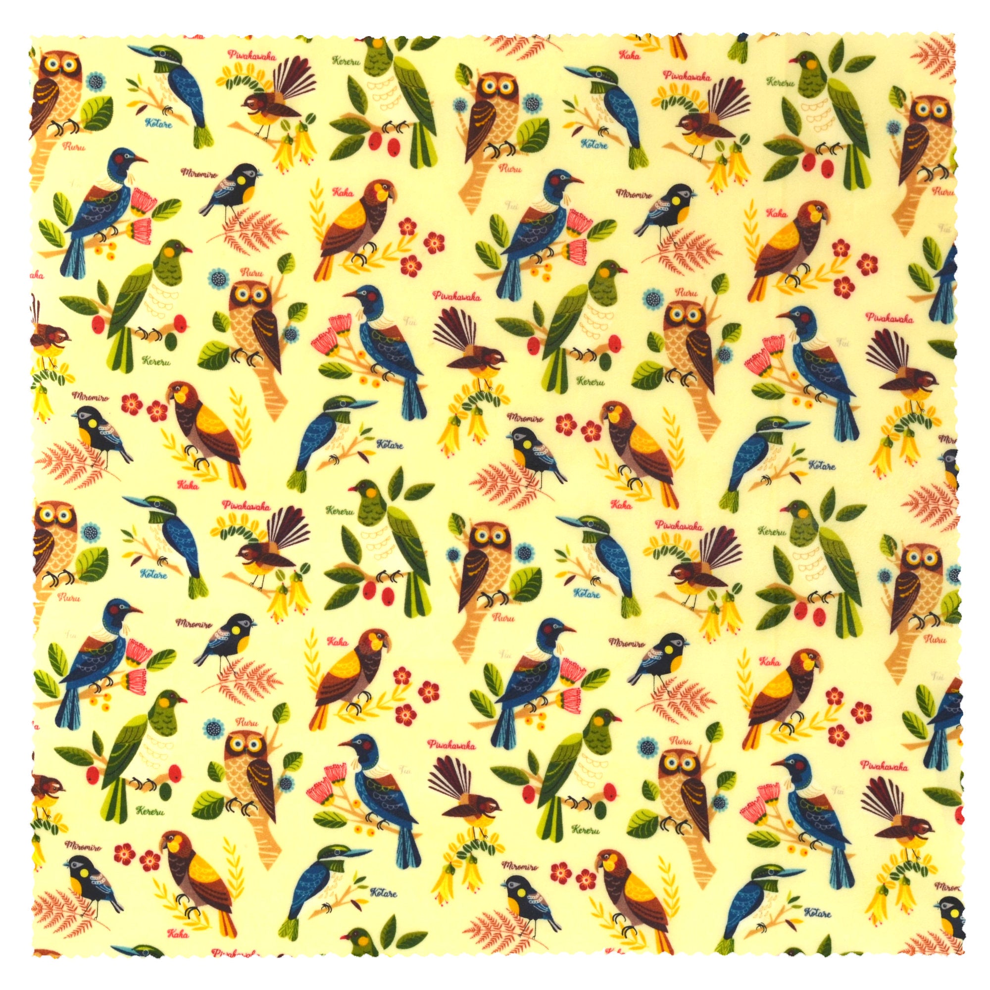 Morepork and Friends XL Beeswax Wrap - Eco-Friendly Reusable Food Wrap for Sandwiches, Cheese & Produce Storage - Sustainable Kitchen & Lunchbox Solution