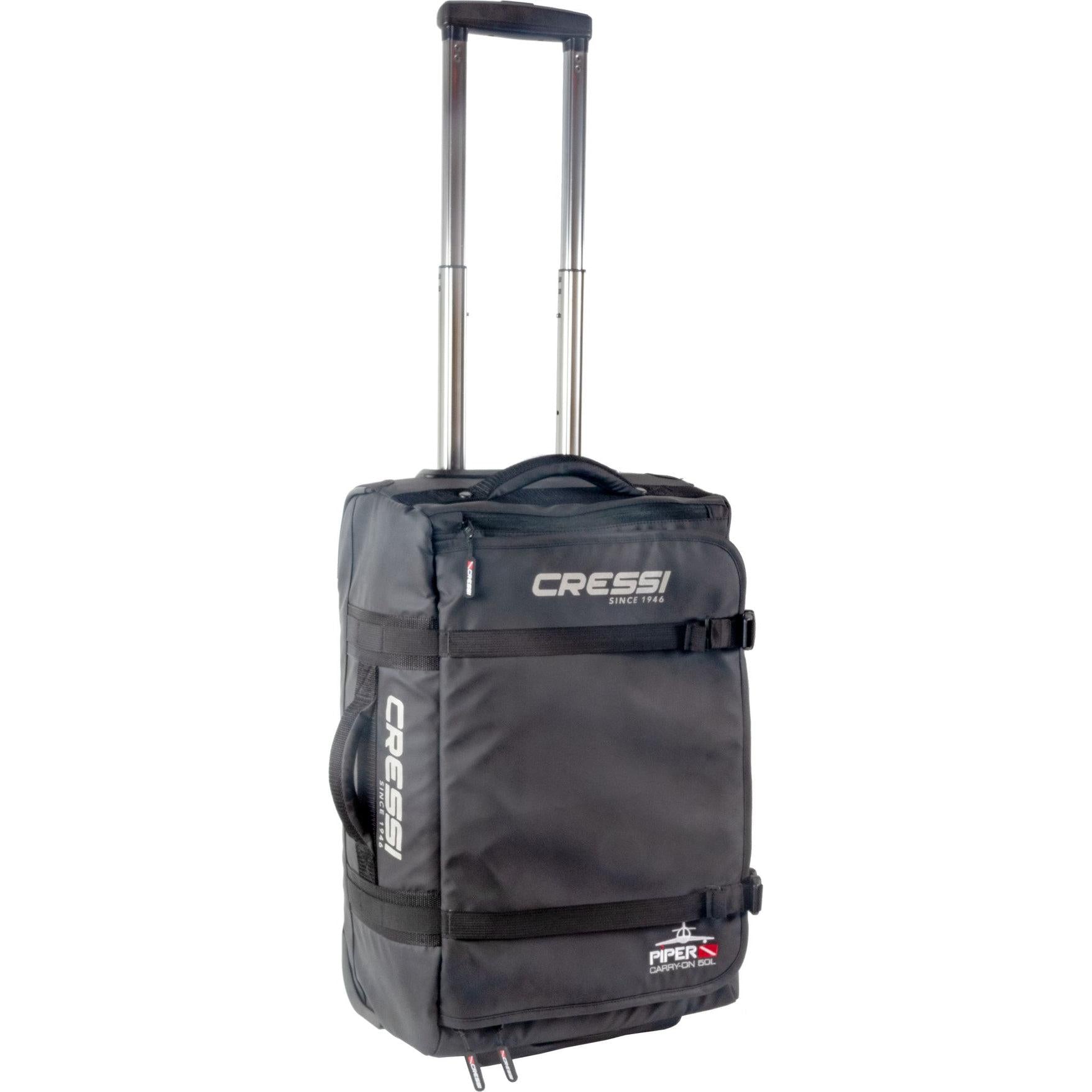 Cressi Piper Trolley Bag - Premium Scuba Diving Gear for Travel & Underwater Adventures | Perfect for Dive Trips & Water Sports