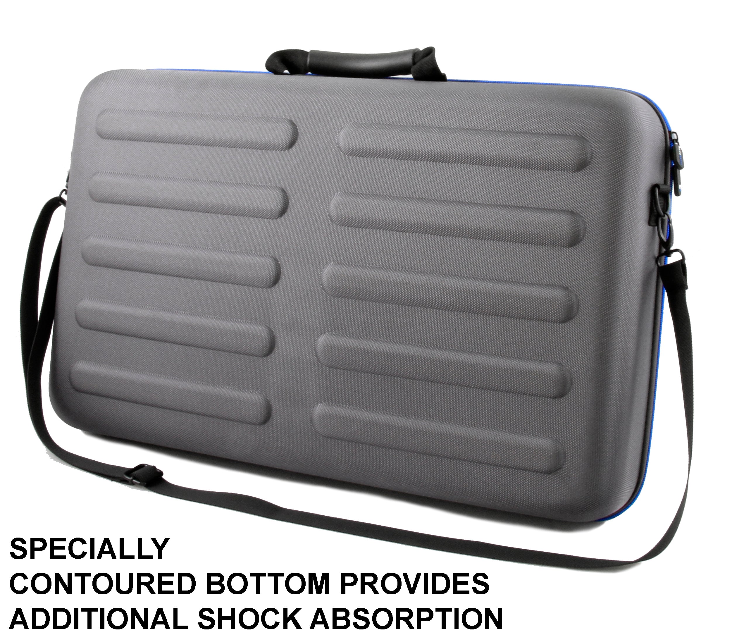 Pioneer DDJ FLX4 Hard Case - Professional Protective Case for Rekordbox DJ Controller & Accessories | Durable Travel Storage | Black/Grey Options | Perfect for DJ Gigs, Studio Use & Equipment Transport