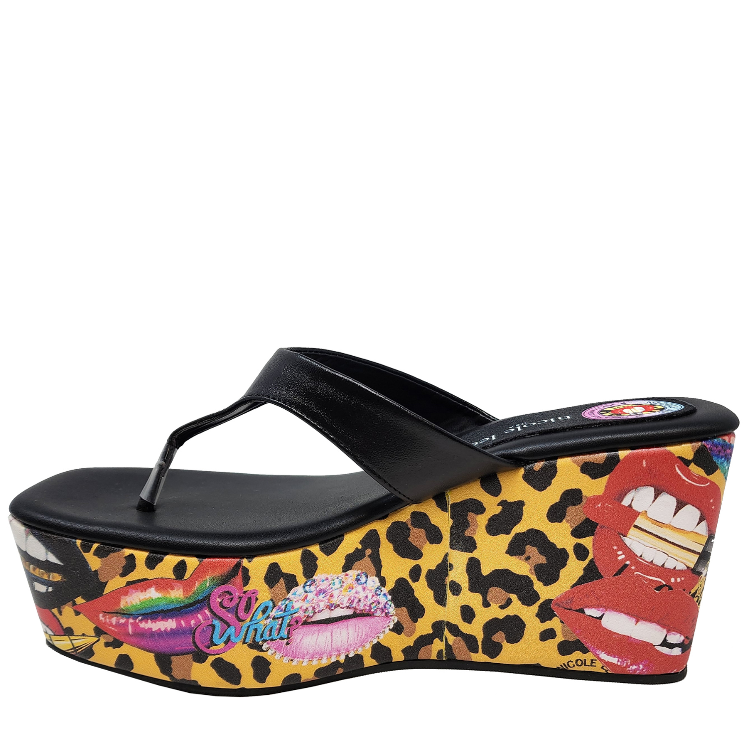ALL EMOTION Women's Flip Flop Wedge Sandals - Comfortable Summer Beach Shoes for Outdoor Walking, Poolside Lounging & Vacation Wear