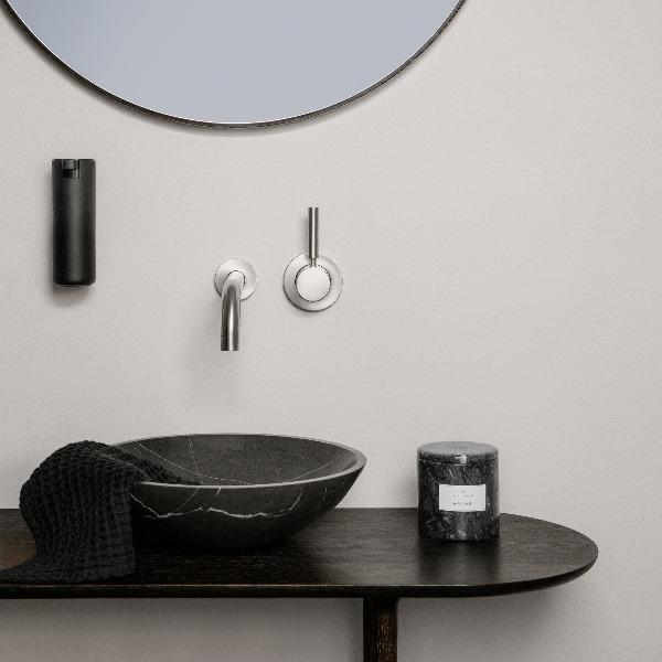 Wall Mounted Soap Dispenser - Automatic Touchless Hand Soap Dispenser for Bathroom & Kitchen, 500ml Capacity, Stainless Steel & ABS Material (Perfect for Home, Office, and Public Restrooms)