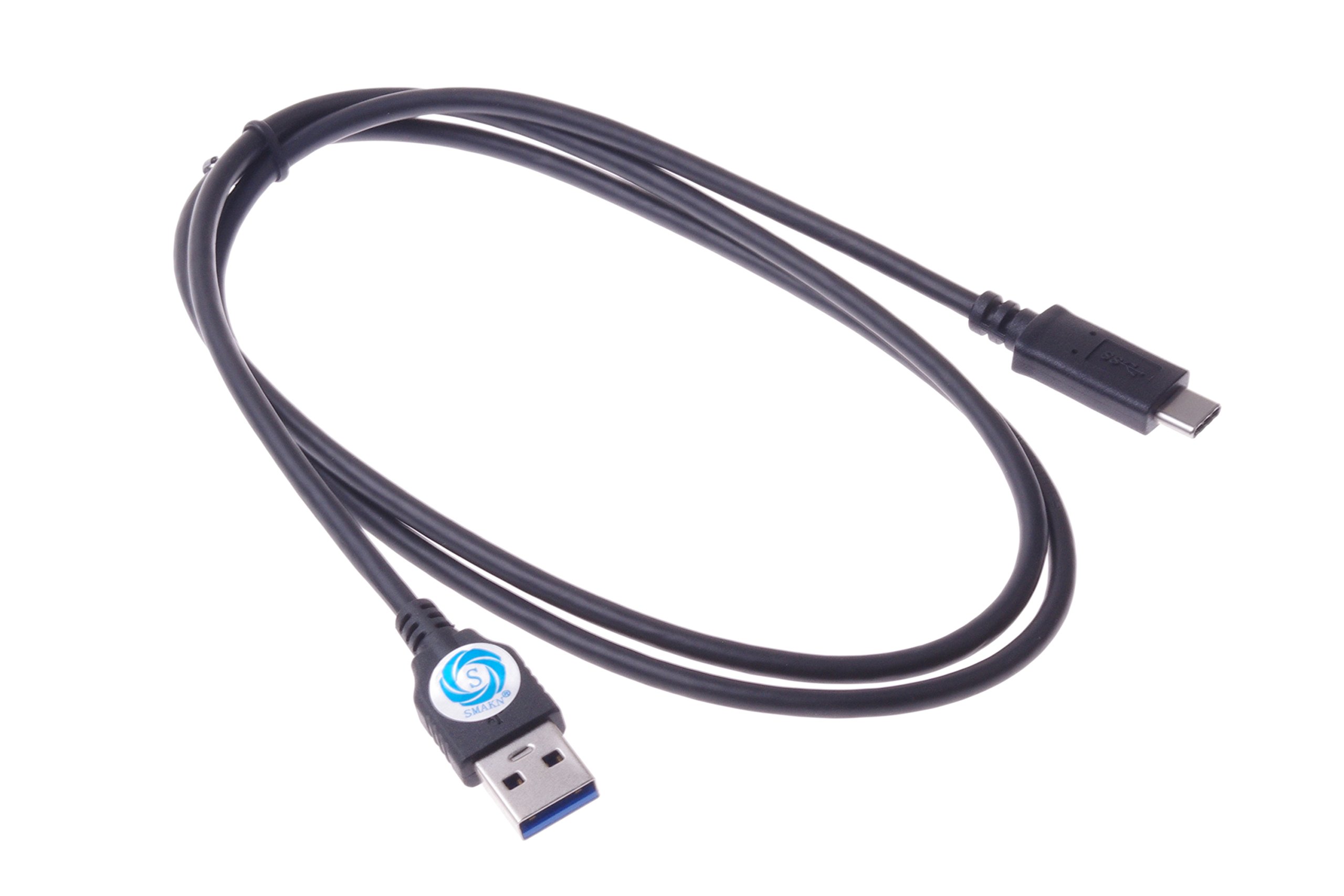 SMAKN USB 3.1 Type C to USB 3.0 Type A Cable - High Speed Data Transfer, Reversible Design - Compatible with MacBook, iPad, Samsung Galaxy, iPhone & Type-C Devices - Perfect for Charging & Syncing Laptops, Tablets & Smartphones