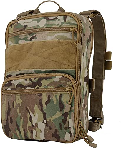 Tactical MOLLE Backpack - Military Multifunctional Airsoft Tool Bag for Camping, Travel, Hunting & Hiking (50x30x15cm) - Durable Outdoor Gear for Adventure Enthusiasts