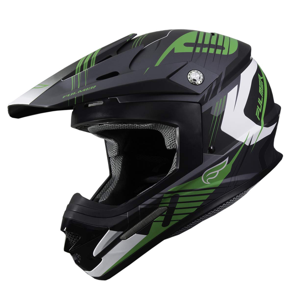 Fulmer Zen Adult MX Helmet - High-Performance Motorcycle Helmet for Off-Road & Street Riding - Durable & Comfortable for Men & Women - Perfect for Motocross, Dirt Biking & ATV Adventures