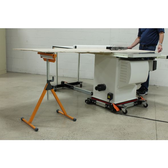 BORA A-Frame Tri-Function Pedestal Roller Stand - Heavy Duty Workbench Support for Woodworking, Metalworking & DIY Projects