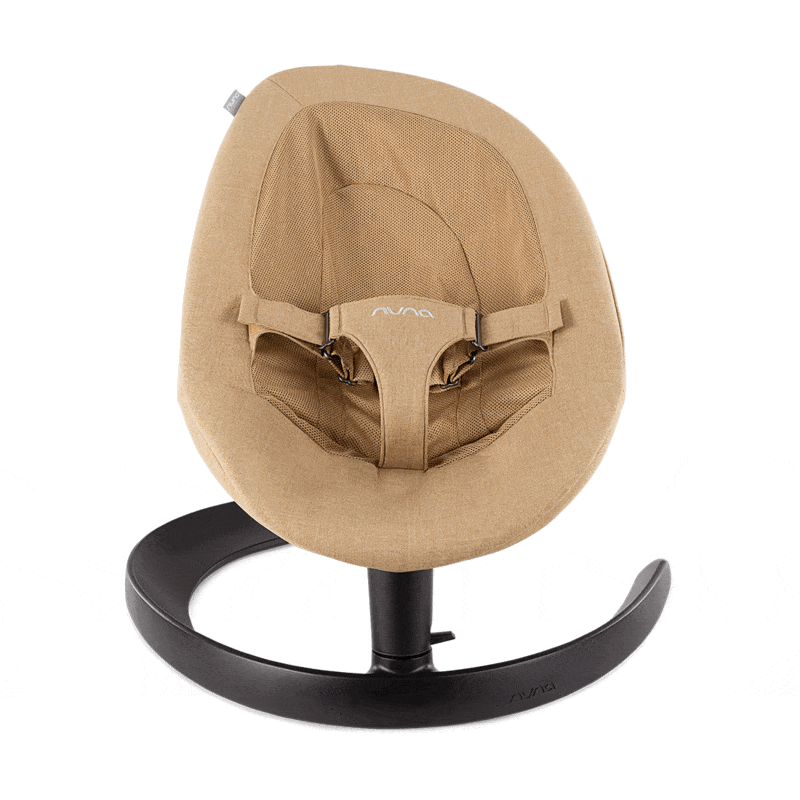 Nuna Leaf Grow Baby Swing with Toy Bar - Adjustable Infant Seat for Newborns to Toddlers - Perfect for Nursery, Living Room & Outdoor Use