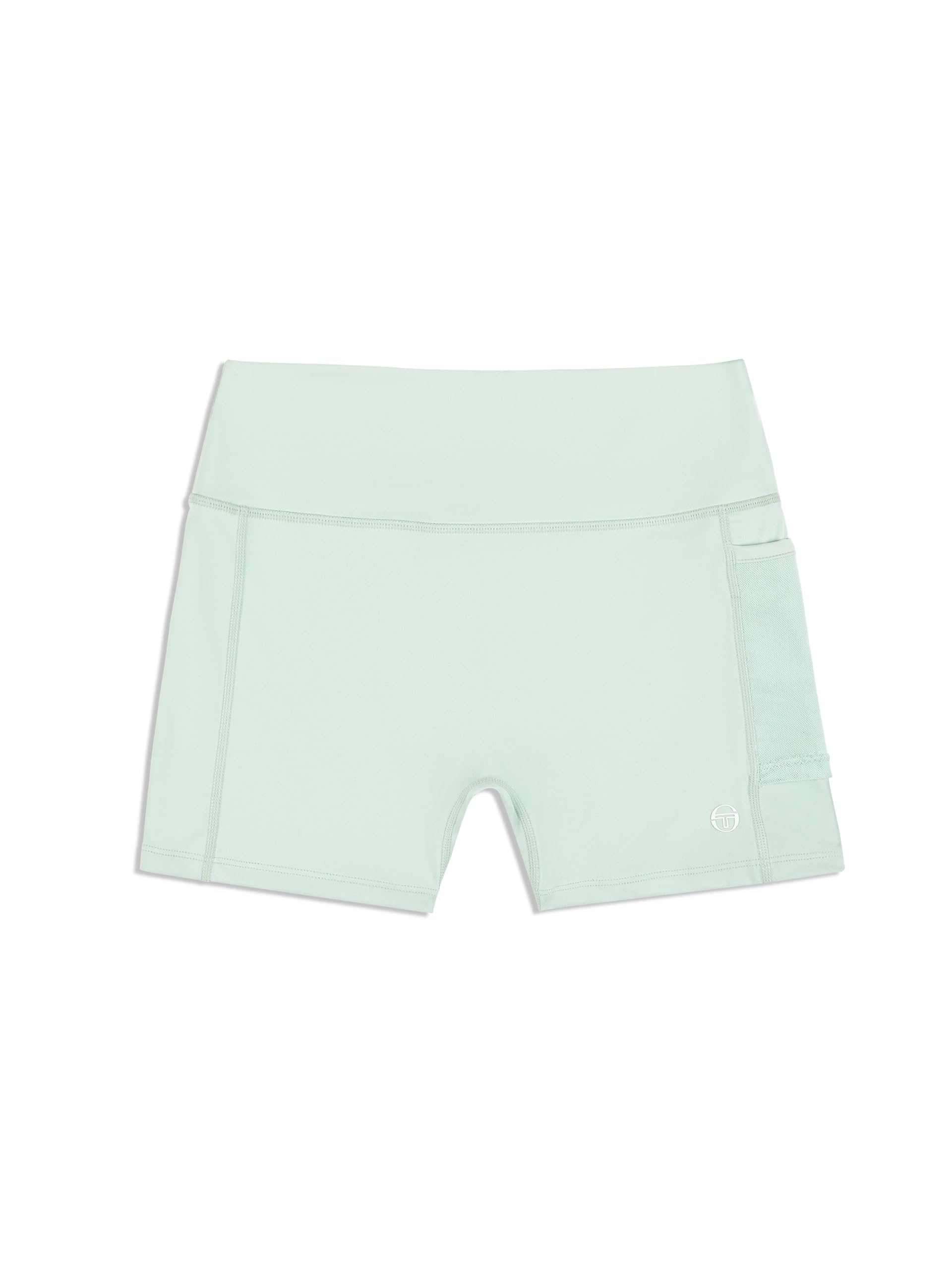 Sergio Tacchini Elisa Women's Tennis Shorts - Surf Spray Color - Breathable & Comfortable for Tennis, Running, Gym Workouts