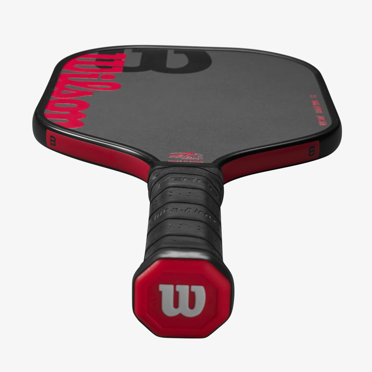 Wilson Blaze PRO 13 Pickleball Paddle - Premium Carbon Fiber Face with Cushion Grip | Black/Red Color | Perfect for Competitive Play & Outdoor Recreation