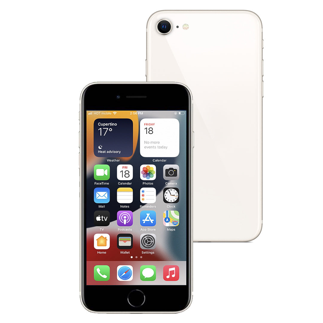 iPhone SE (3rd Gen) 128GB Smartphone - Latest A15 Bionic Chip, 4.7