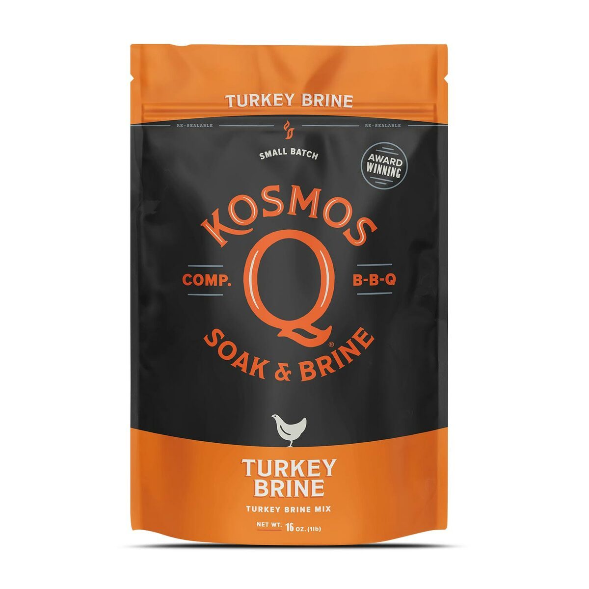 Kosmos Q Turkey Brine Kit - Perfect for Juicy & Flavorful Thanksgiving Turkey | Ideal for Holiday Cooking & BBQ Grilling
