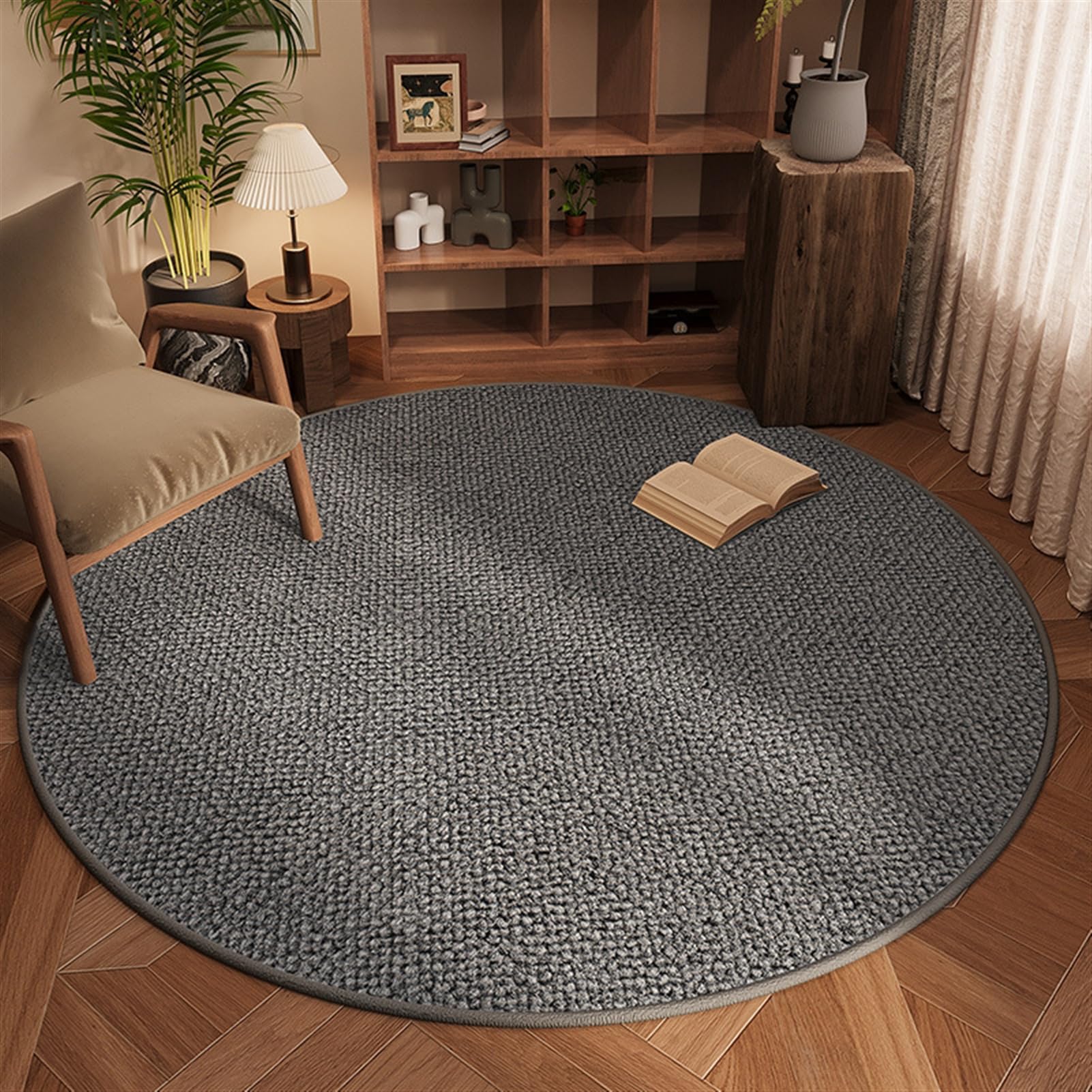Premium Round Office Chair Mat for Carpet Floors - 40